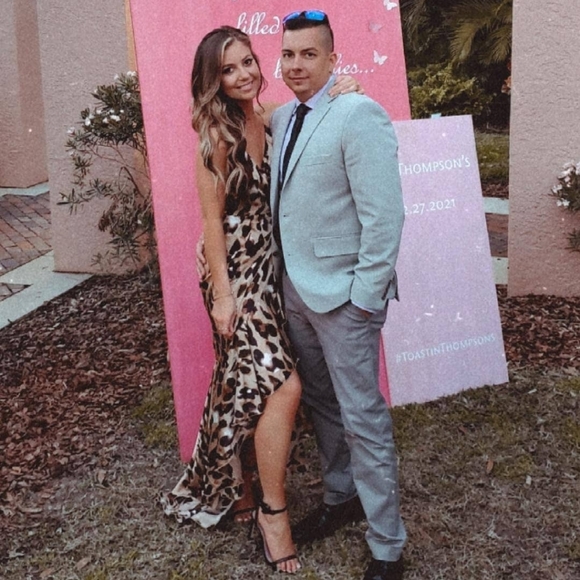 Leopard Print Dress - Picture 3 of 3